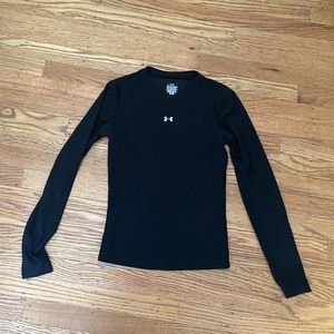 Black under armour long sleeve top